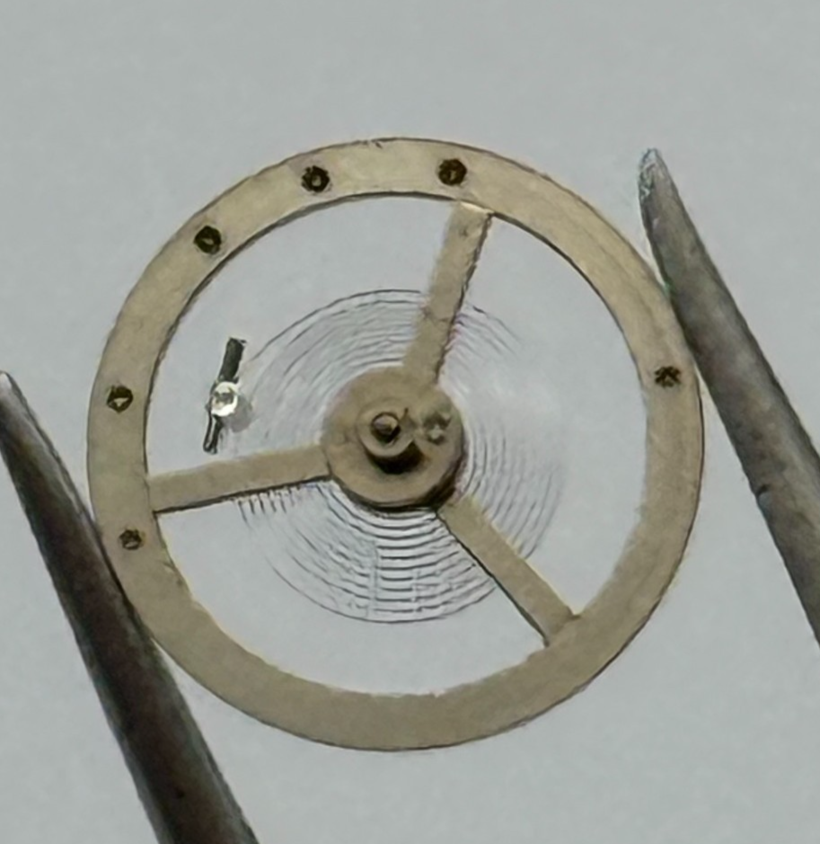 EB 1612 Balance Wheel Complete And Spring  6¾-8’’’ 950 Watch Movement Parts NOS