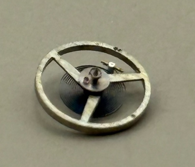 AS 1677 Balance Wheel Complete And Spring Inca  1414 M Watch Movement Parts NOS