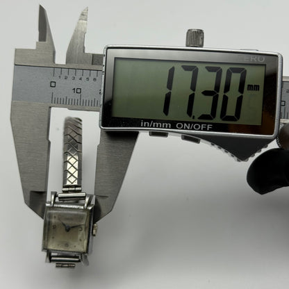 17mm Running Enicar Swiss Stainless Steel Ladies Vintage Manual Wind Watch PARTS