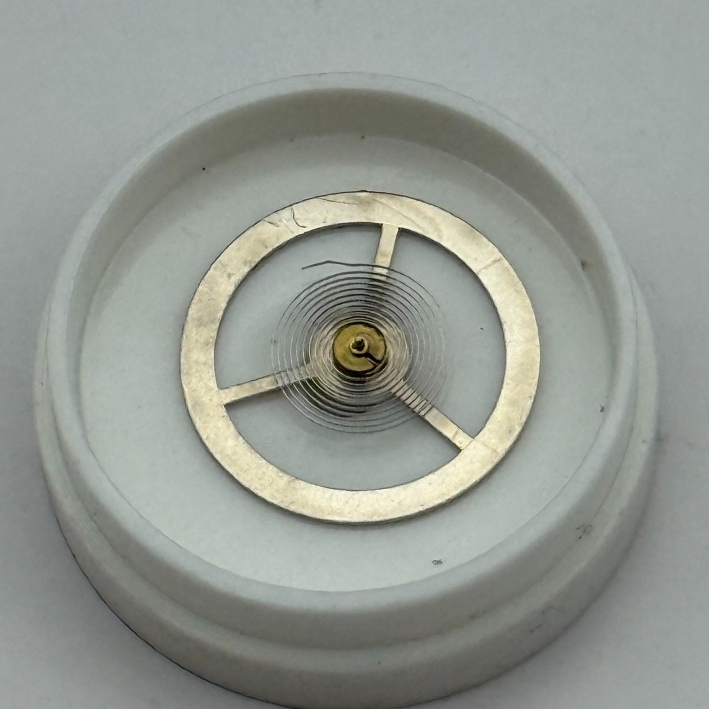 EB 8800 Balance Wheel Complete And Spring 12’’’ 1309 Watch Movement Parts 