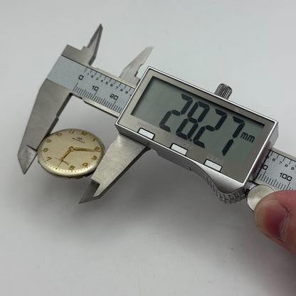 28.2mm Men's Vintage Movado 5935 Cal 125 Manual Wind Watch Movement PARTS REPAIR