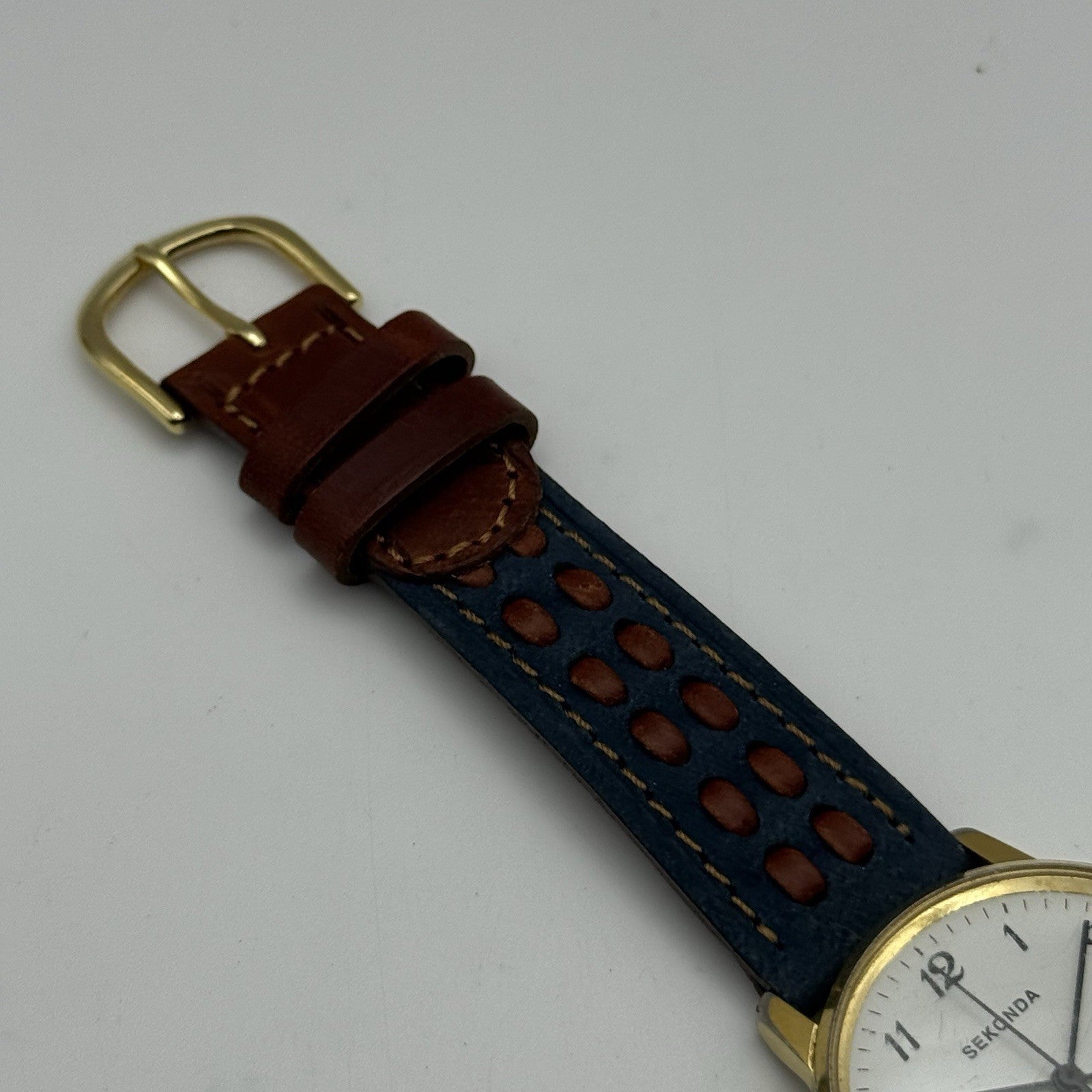 34mm Running Vintage Men’s Sekonda 17 Jewels Manual Wind Watch PARTS REPAIR