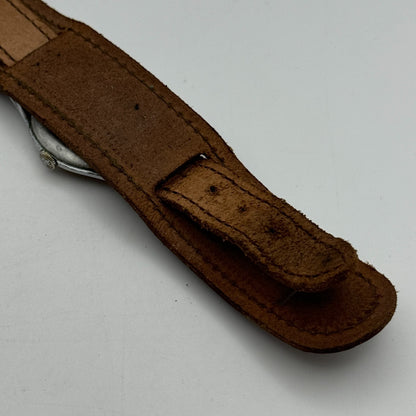 34mm Men’s Vintage Onsa Bund Strap Salmon Dial Manual Wind Watch TO RESTORE