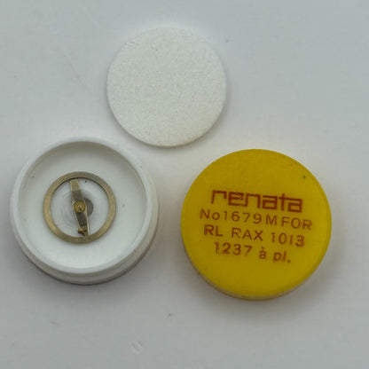 RL RAX 1013 1237 Balance Wheel Complete And Spring 1679 M Watch Movement Parts