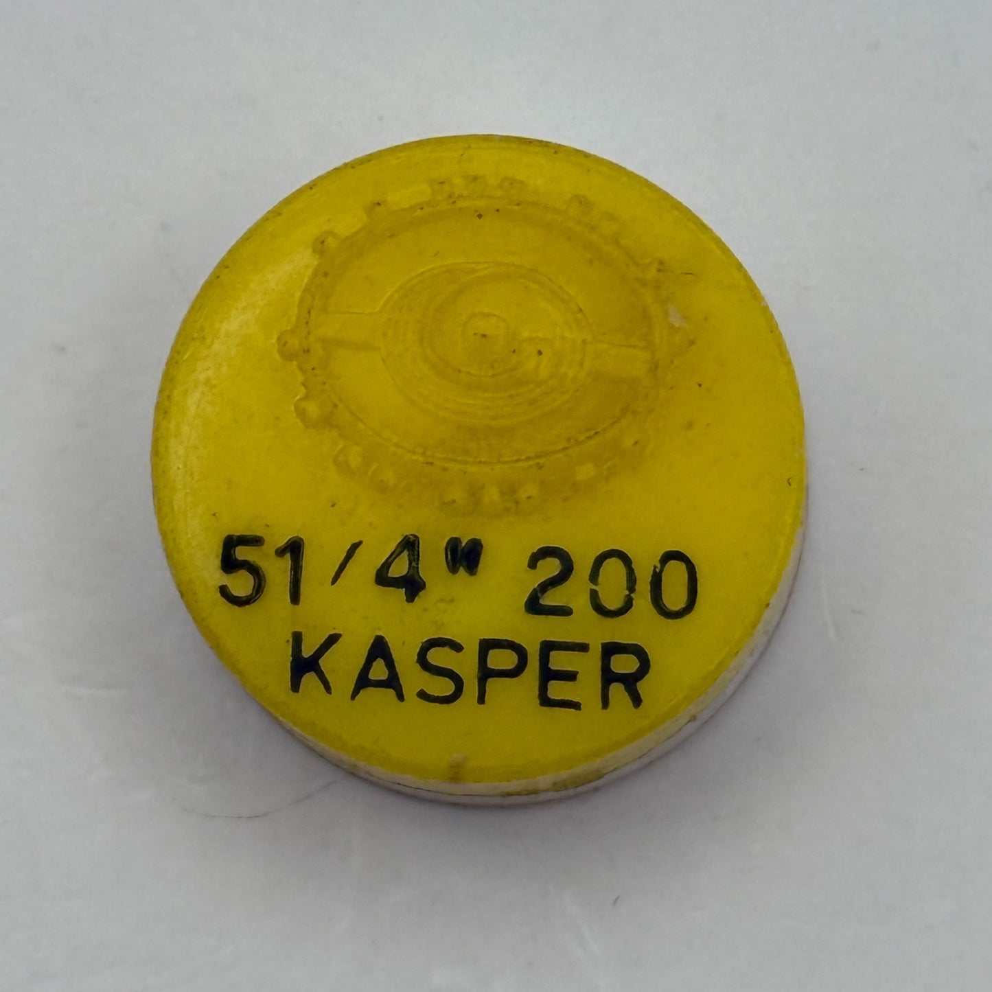 Kasper 200 Balance Wheel Complete And Spring 5¼’’ Watch Movement Parts NOS 