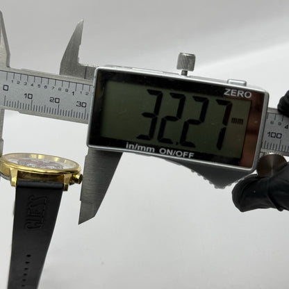 30mm Working Ladies Guess In God We Trust Hong Kong Gold Plated Quartz Watch