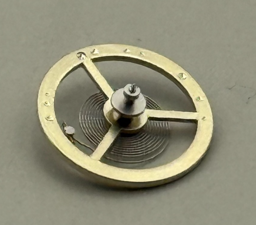 EB 1333 Balance Wheel Complete And Spring  8¾’’’ 118 Watch Movement Parts NOS