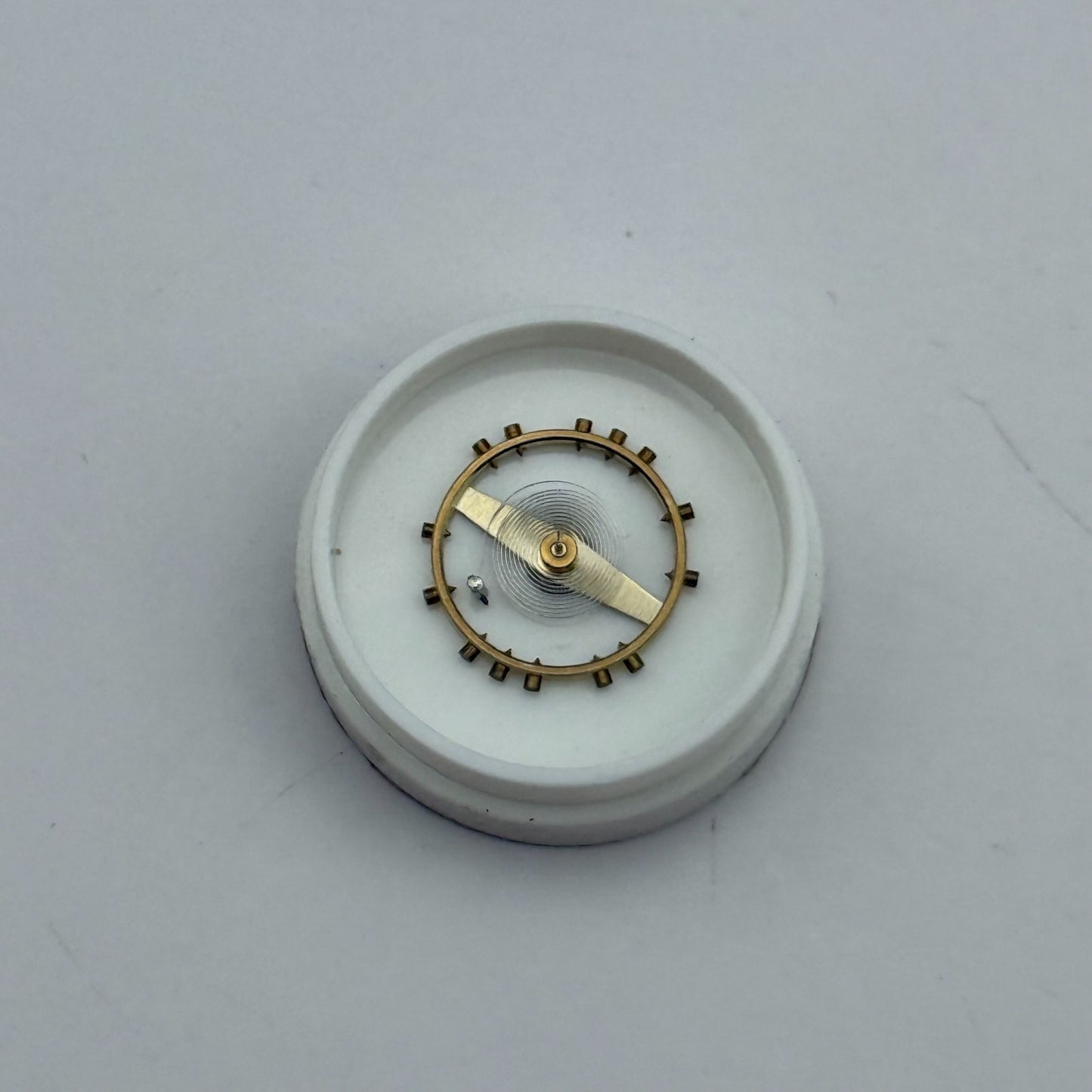 FHF 70 Balance Wheel Complete And Spring 10 1/2''' 201 M Watch Movement Parts