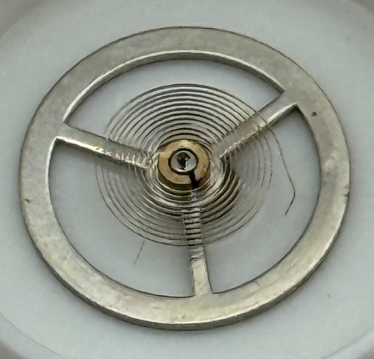 Desa 320 Balance Wheel Complete And Spring 1607 Watch Movement Parts NOS