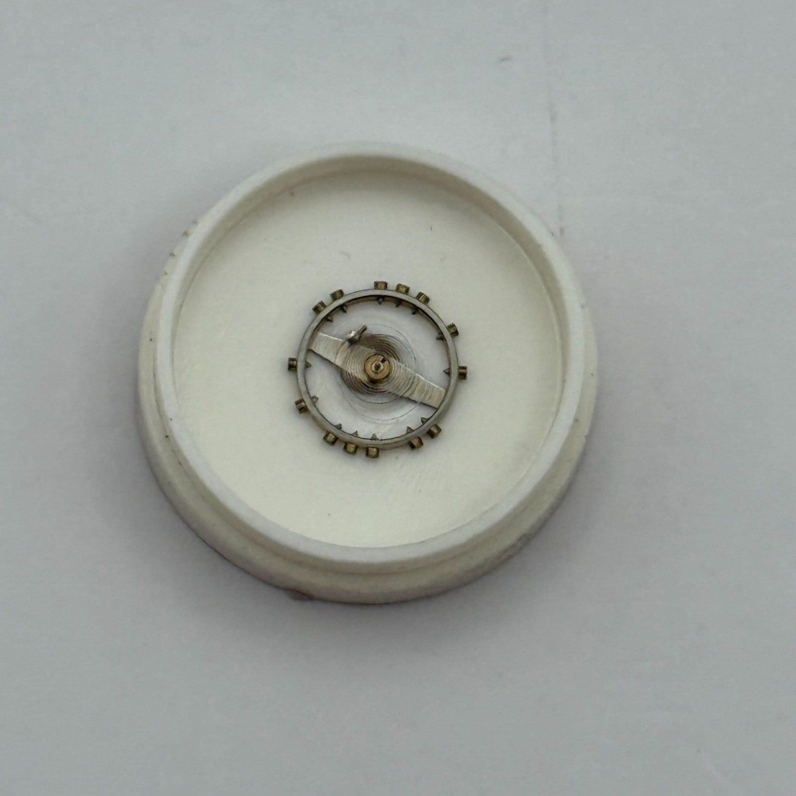 ETA 2485 Balance Wheel Complete And Spring Ord + Inca 1379 Watch Movement Parts