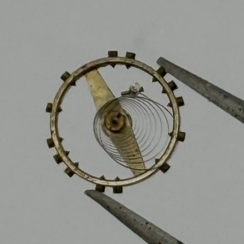 AS 970 Balance Wheel Complete And Spring 8 3/4’’’ 27 M Watch Movement Parts