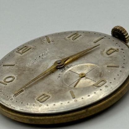 AS 1002 984 Watch Movement Accurist Manual Wind Vintage Parts Repair 29.8mm