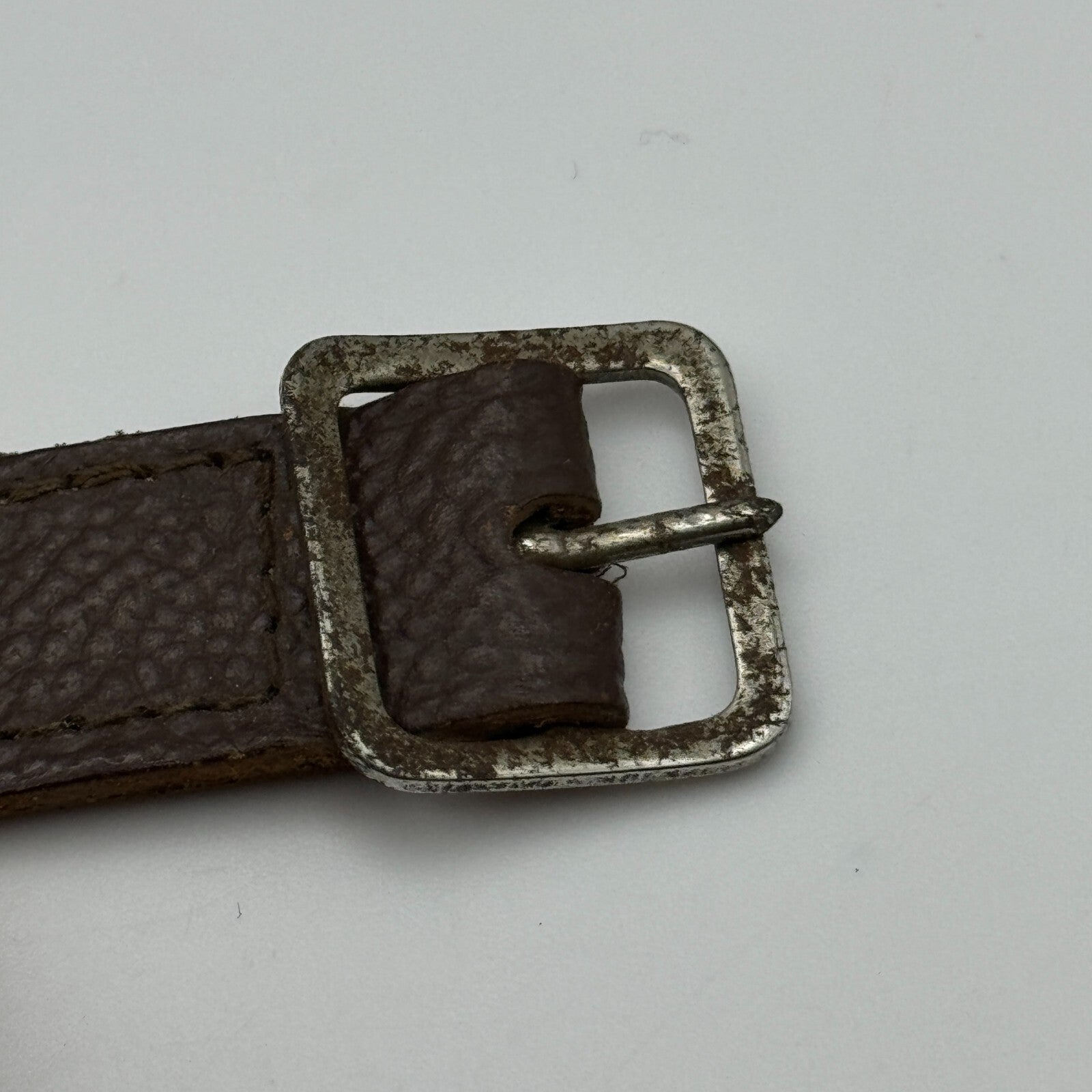 34mm Men’s Vintage Onsa Bund Strap Salmon Dial Manual Wind Watch TO RESTORE