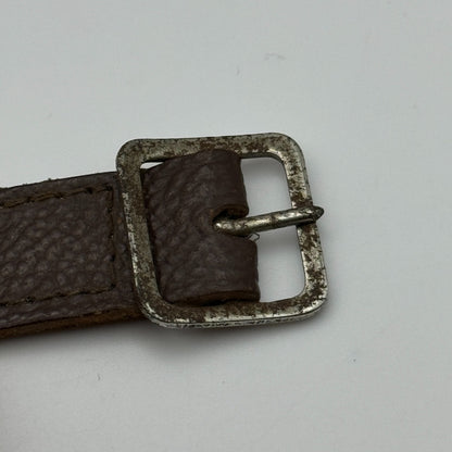 34mm Men’s Vintage Onsa Bund Strap Salmon Dial Manual Wind Watch TO RESTORE