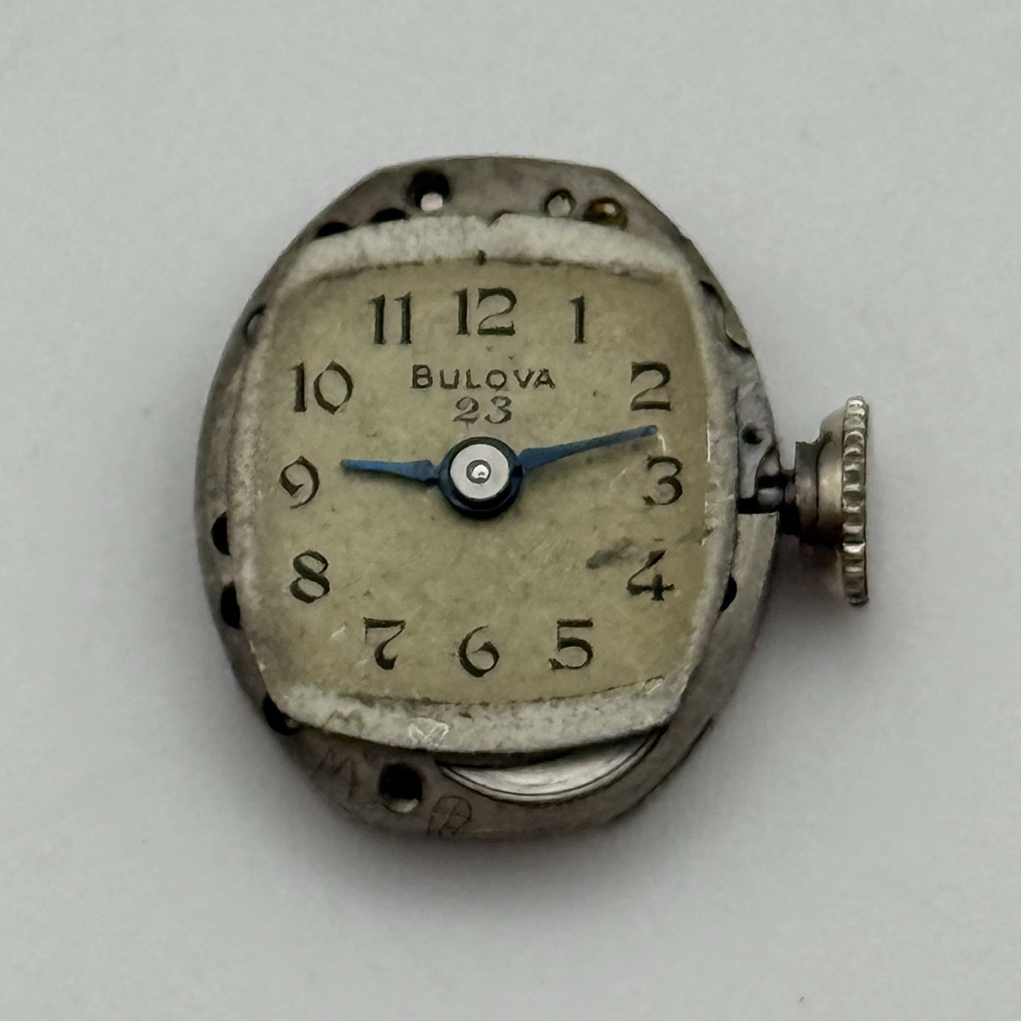 12.9mm Running Vintage Ladies Bulova 5AD Manual Wind Swiss Watch Movement PARTS