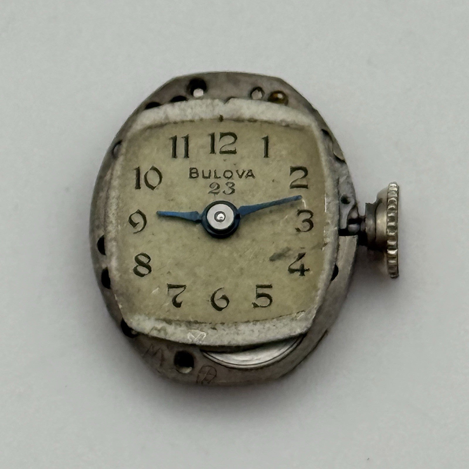 12.9mm Running Vintage Ladies Bulova 5AD Manual Wind Swiss Watch Movement PARTS