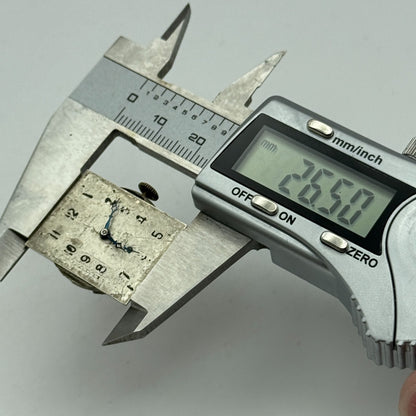 23.6mm Cyma Ref 010 Tavannes Manual Wind 15 Jewels Watch Movement Vintage PARTS