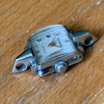 19mm Running Vintage Morgan Basis Watch 15 Jewels Manual Wind FOR PARTS / REPAIR