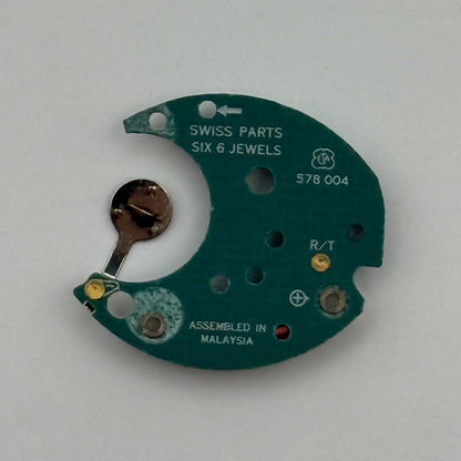 ETA 578.004 Quartz Watch Movement Incomplete Swiss Ladies Vintage Parts Repair