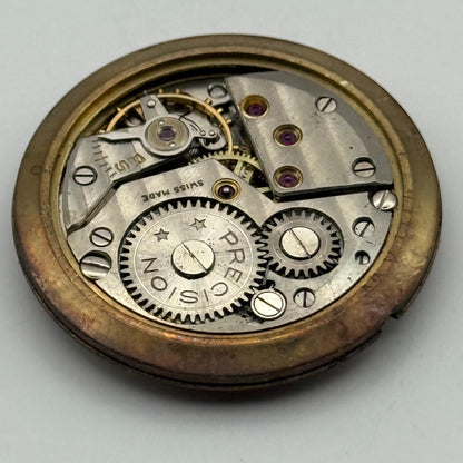 Mappin & Webb Precision Watch Movement Manual Wind Vintage Parts Repair 29.6mm