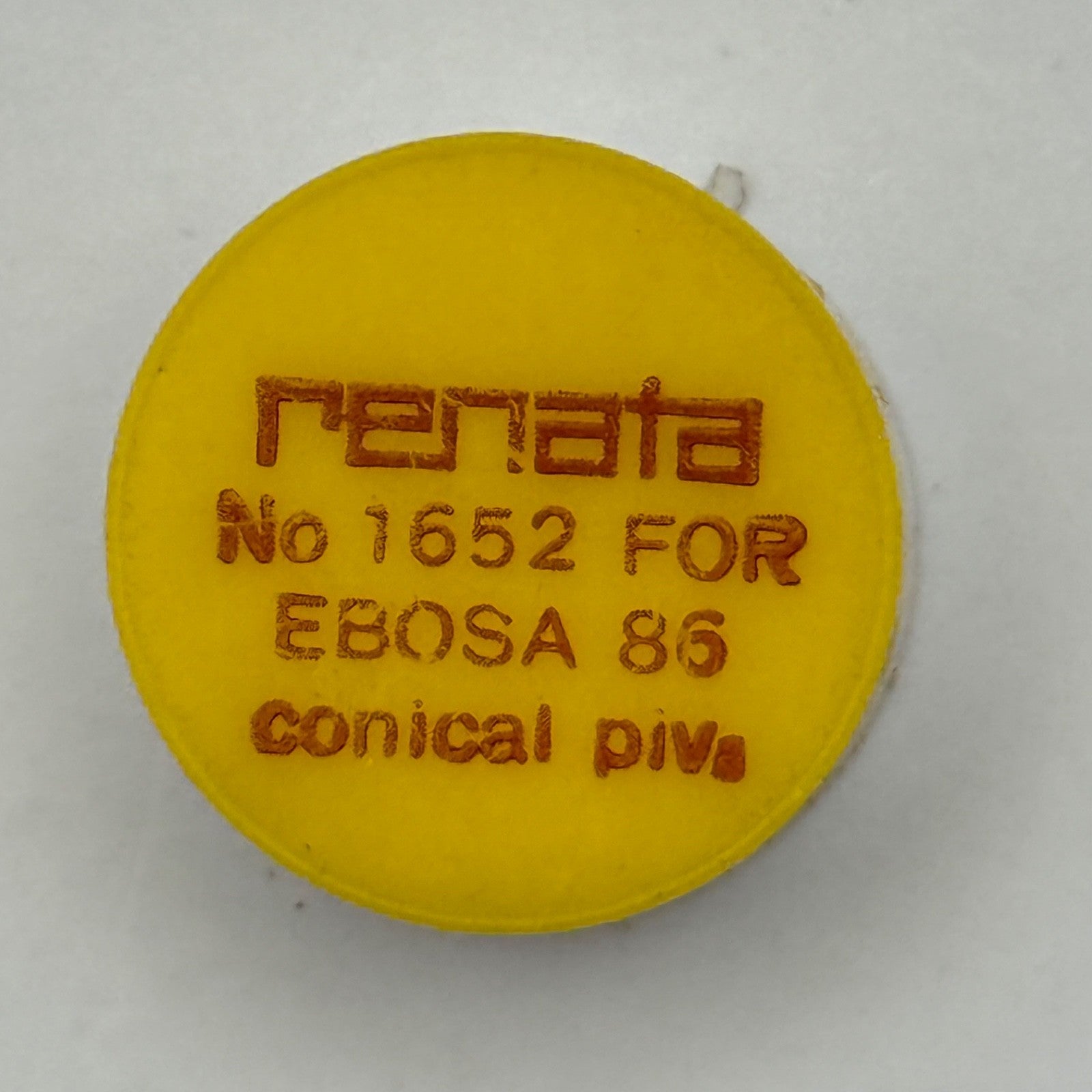 Ebosa 86 Balance Wheel Complete And Spring Conical Piva Watch Movement Parts NOS