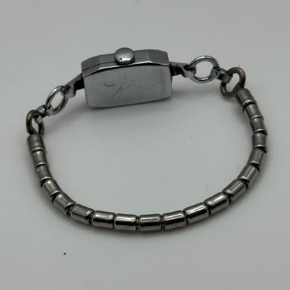 14mm Vintage Ladies Art Deco Beaded Bracelet Manual Wind Watch PARTS / REPAIR