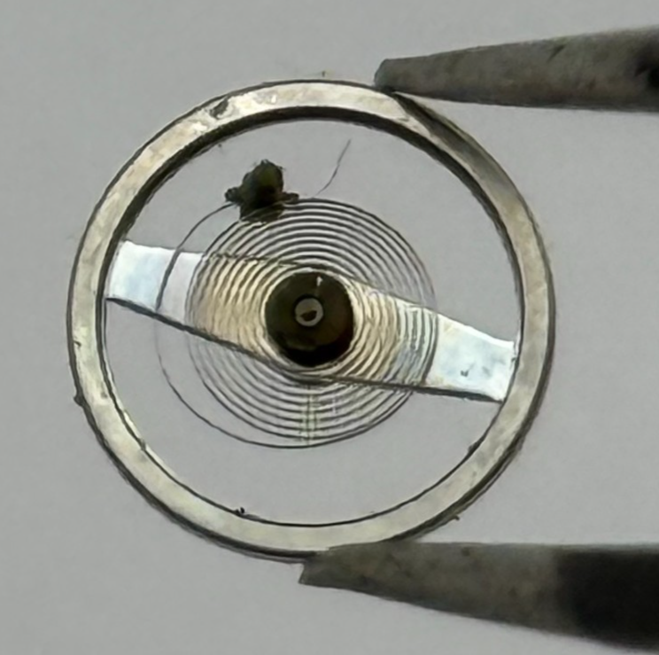 Brac 2021 Balance Wheel Complete And Spring 5¼’’’ 69 M Watch Movement Parts NOS