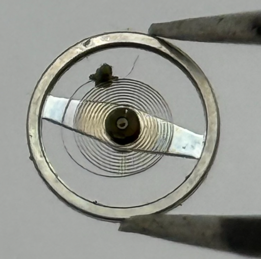 Brac 2021 Balance Wheel Complete And Spring 5¼’’’ 69 M Watch Movement Parts NOS