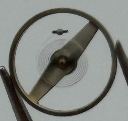 FEF 370 371 Balance Wheel Complete And Spring  176 Watch Movement Parts NOS