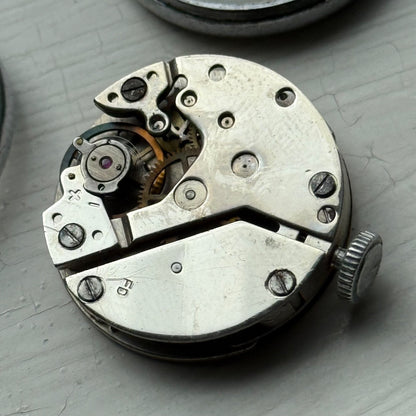 25mm Vintage Newmark 5 Jewels Sub Seconds Manual Wind Watch PARTS / REPAIR