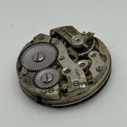 23.7mm 15 Jewels Porcelain Dial Swiss Trench Watch Movement Manual Wind PARTS