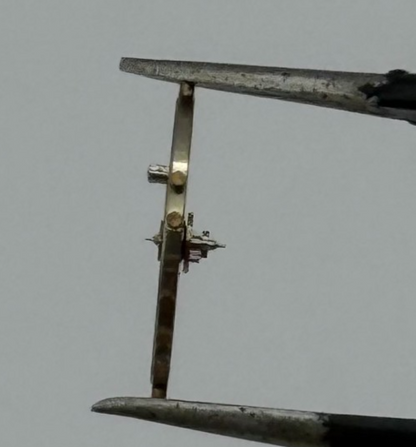 AS 1700-3 Inca Balance Wheel Complete And Spring 1165 M Watch Movement Parts NOS