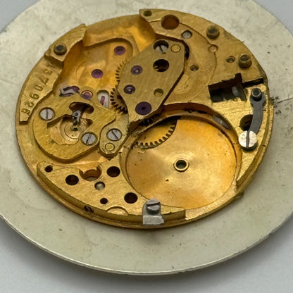 Sekonda Luch 2209 Watch Movement Manual Wind Vintage Soviet Parts Repair 22.6mm