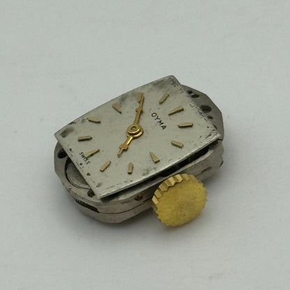 11.7mm Running Ladies Cyma 15 Jewels Manual Wind Watch Movement Dial Hands PARTS