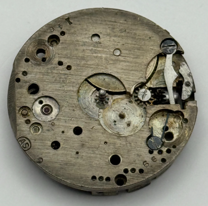 AS A Schild Swiss Watch Movement Manual Wind Vintage Parts Repair Spares 24.7mm