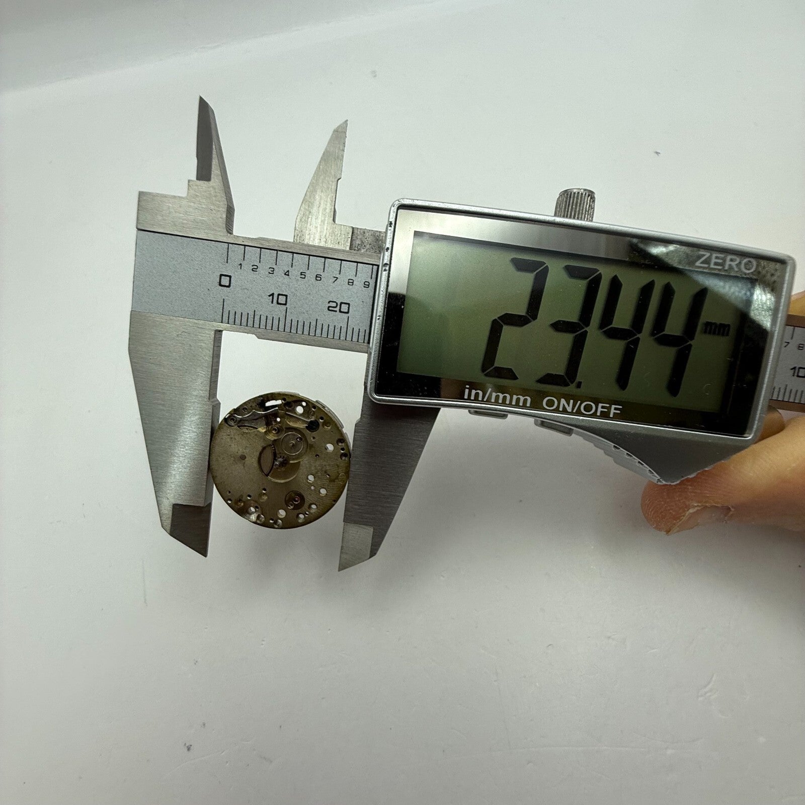 23.4mm Vintage Tegra AS A Schild Partial Manual Wind Watch Movement PARTS REPAIR