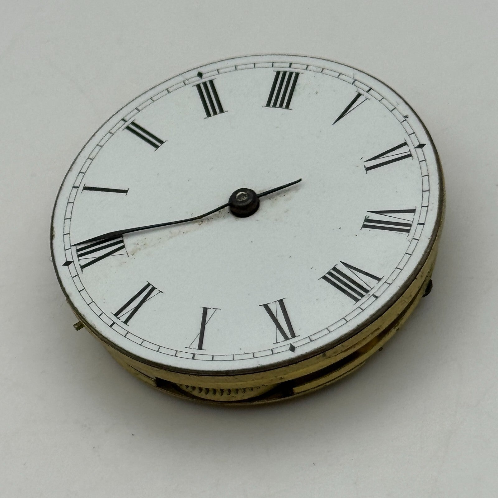 36mm John Bennett Cheapside London Antique Key Wound Pocket Watch Movement PARTS