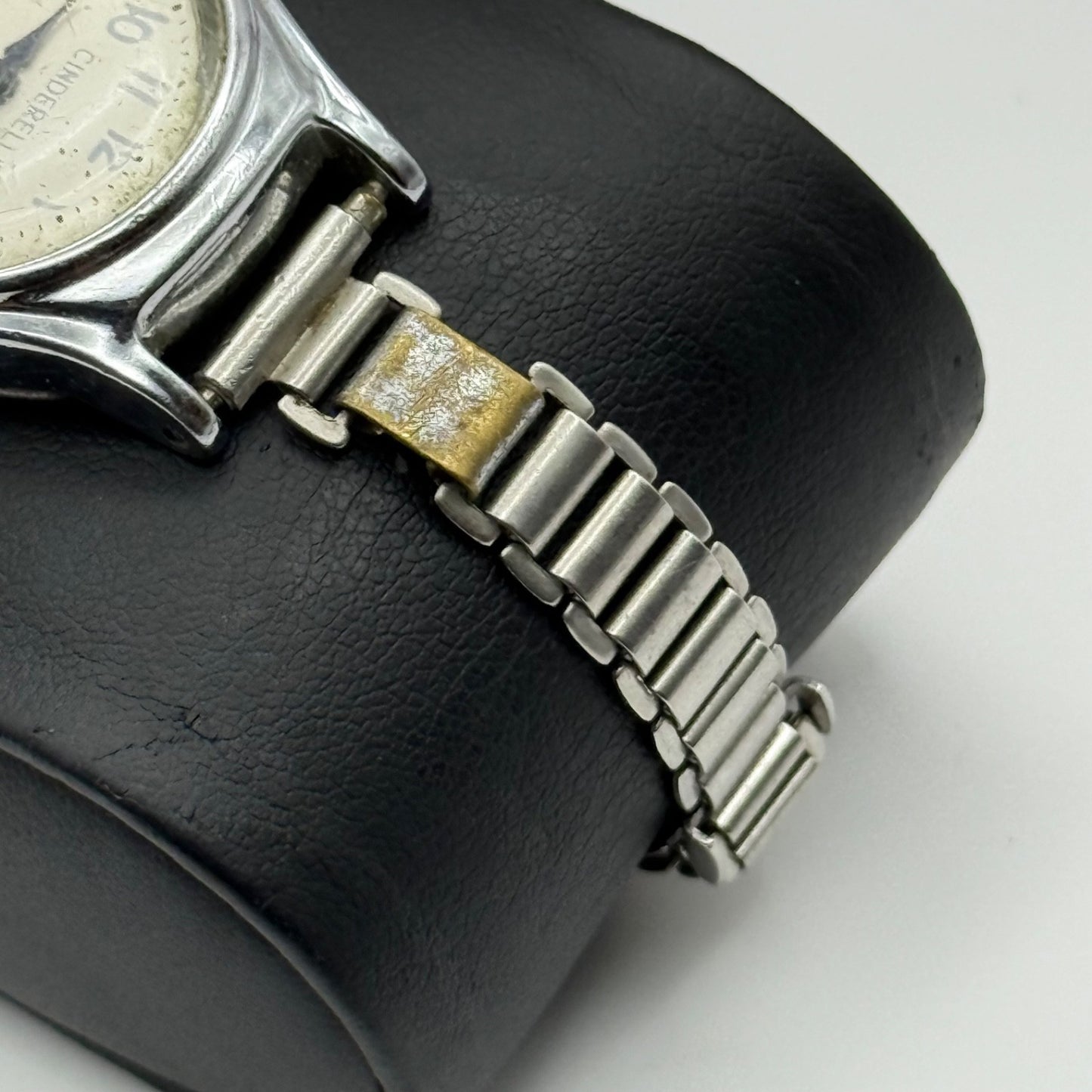 23mm Vintage Timex Cinderella Bonklip Bracelet Manual Wind Watch PARTS / REPAIR