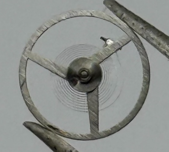 AS 1677 Balance Wheel Complete And Spring 1224 M Watch Movement Parts NOS