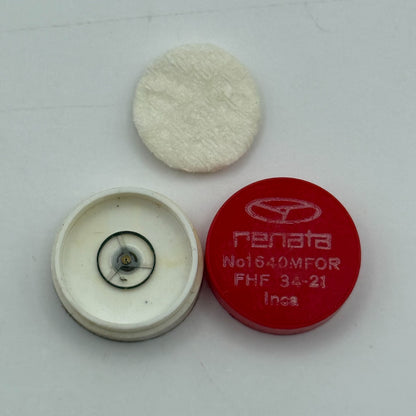 FHF 34-21 Balance Wheel Complete And Spring  1640 M Watch Movement Parts NOS