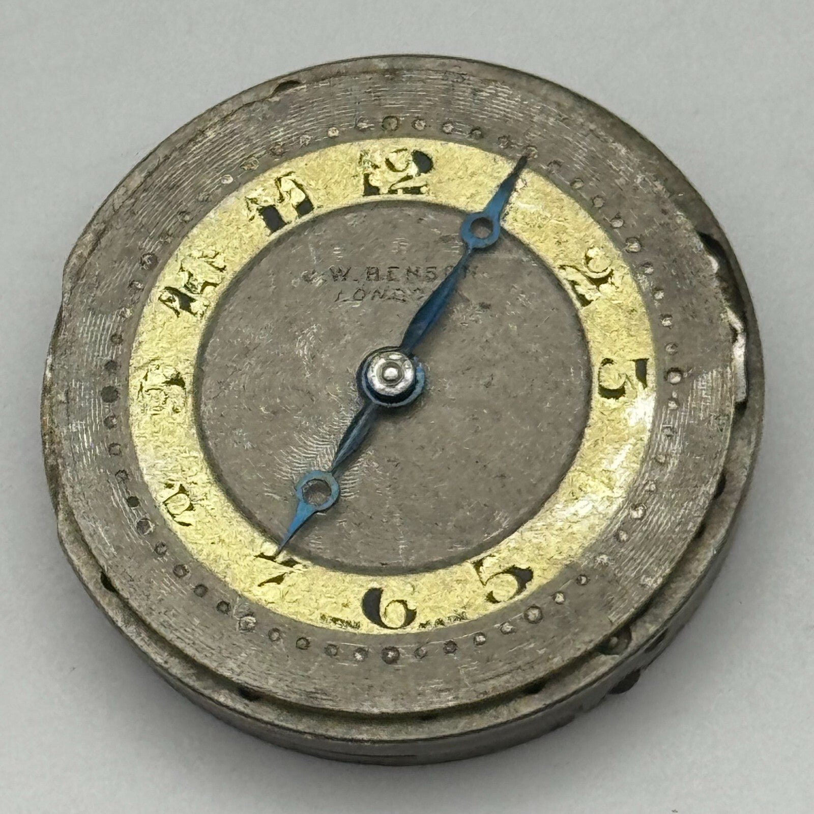 Cyma J W Benson Ref. 030 Manual Wind Watch Movement Swiss PARTS SPARES 23.6mm 