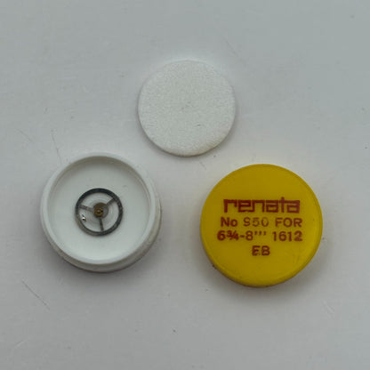 EB 1612 Balance Wheel Complete And Spring  6¾-8’’’ 950 Watch Movement Parts NOS