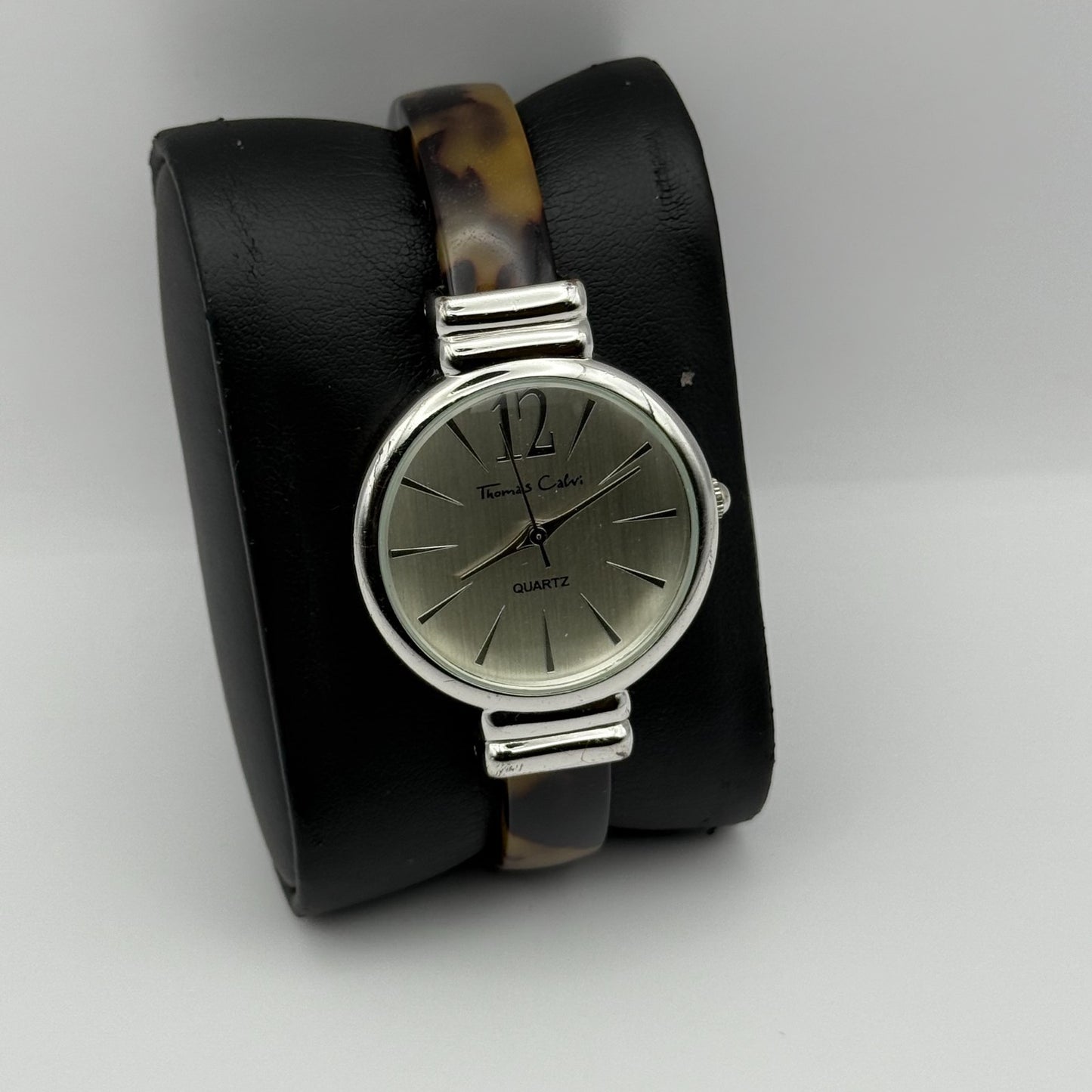 Thomas Calvi Ladies Quartz Watch Bangle Strap Working 30mm