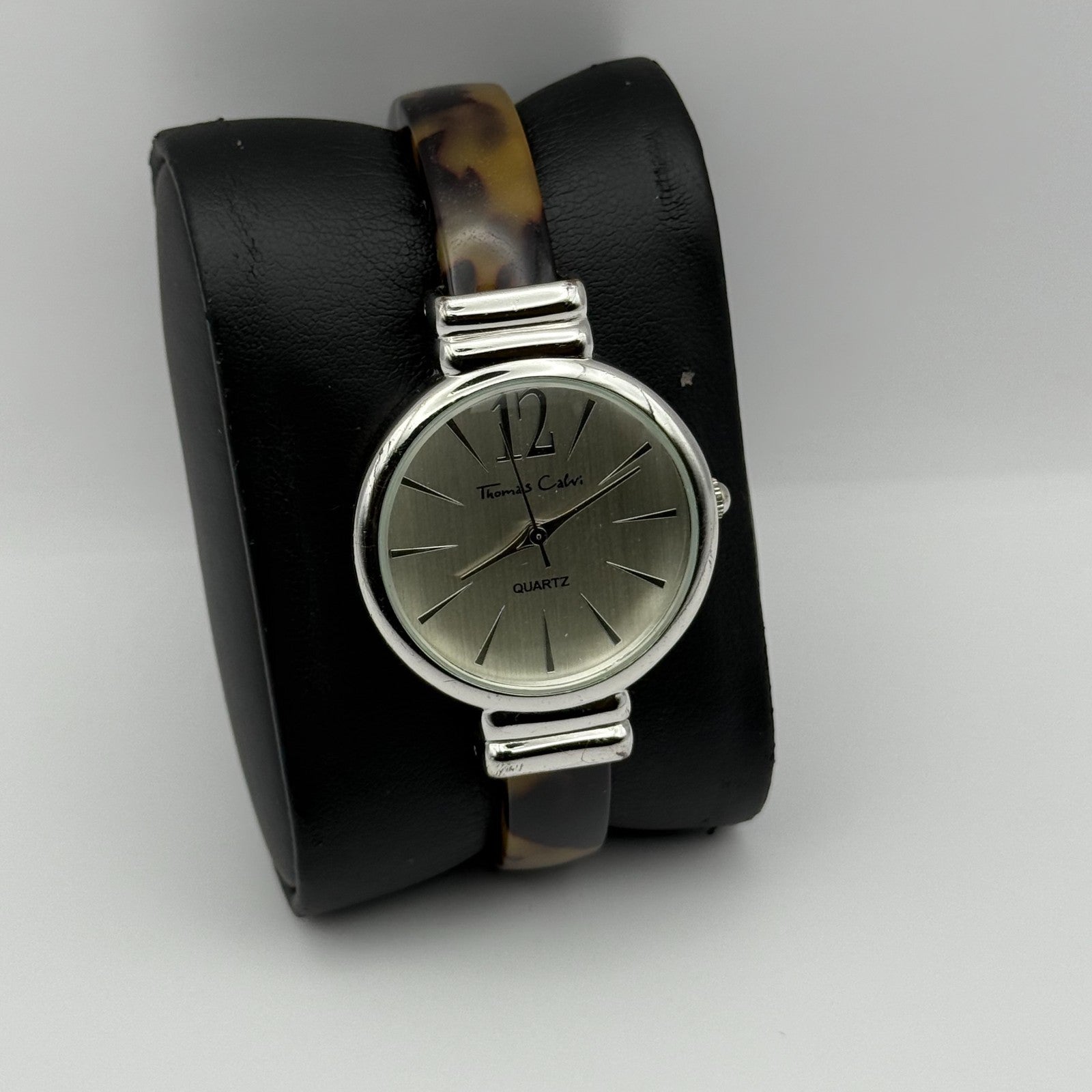 Thomas Calvi Ladies Quartz Watch Bangle Strap Working 30mm