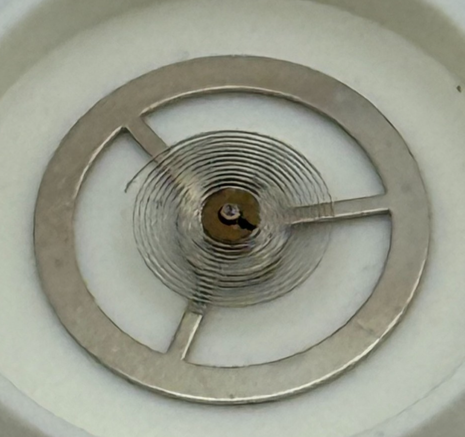 EB 8800 Balance Wheel Complete And Spring 12’’’ 1309 Watch Movement Parts 