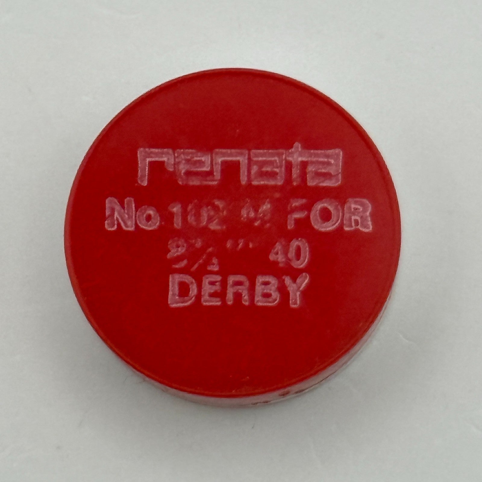 Derby 40 Balance Wheel Complete And Spring 8 3/4’’’ 102 M Watch Movement Parts