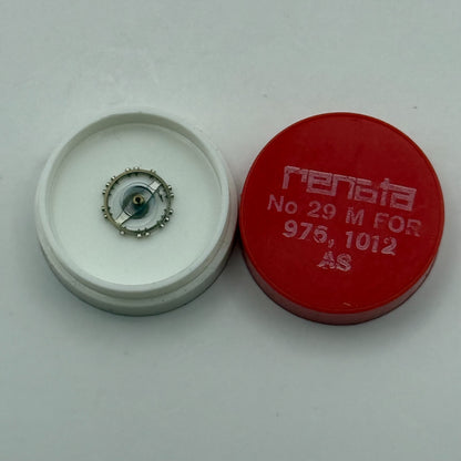 AS 976 1012 Balance Wheel Complete And Spring 29 M Watch Movement Parts NOS 