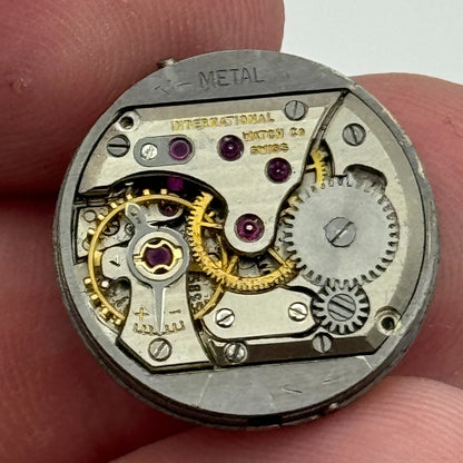 19mm International Watch Co IWC Cal C.41 Manual Wind Swiss Watch Movement PARTS