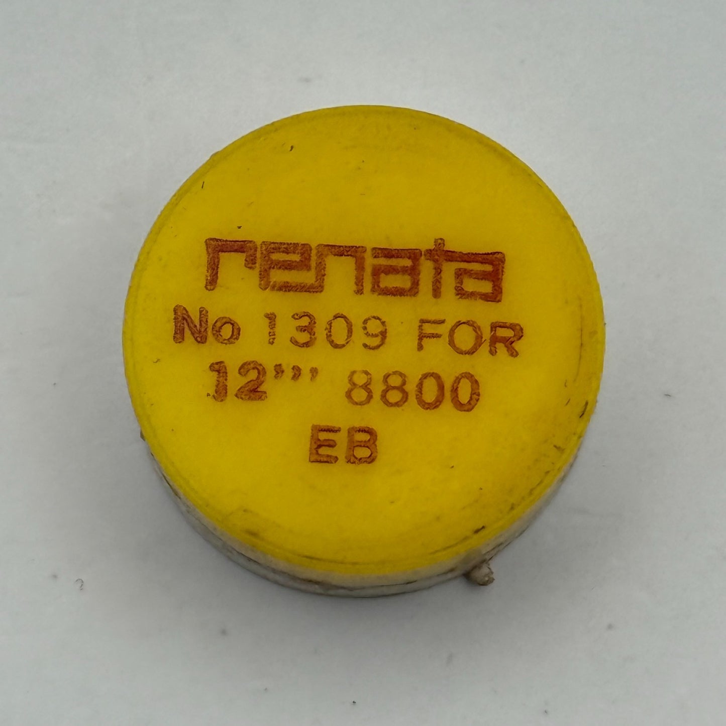 EB 8800 Balance Wheel Complete And Spring  12’’’ 1309 Watch Movement Parts NOS