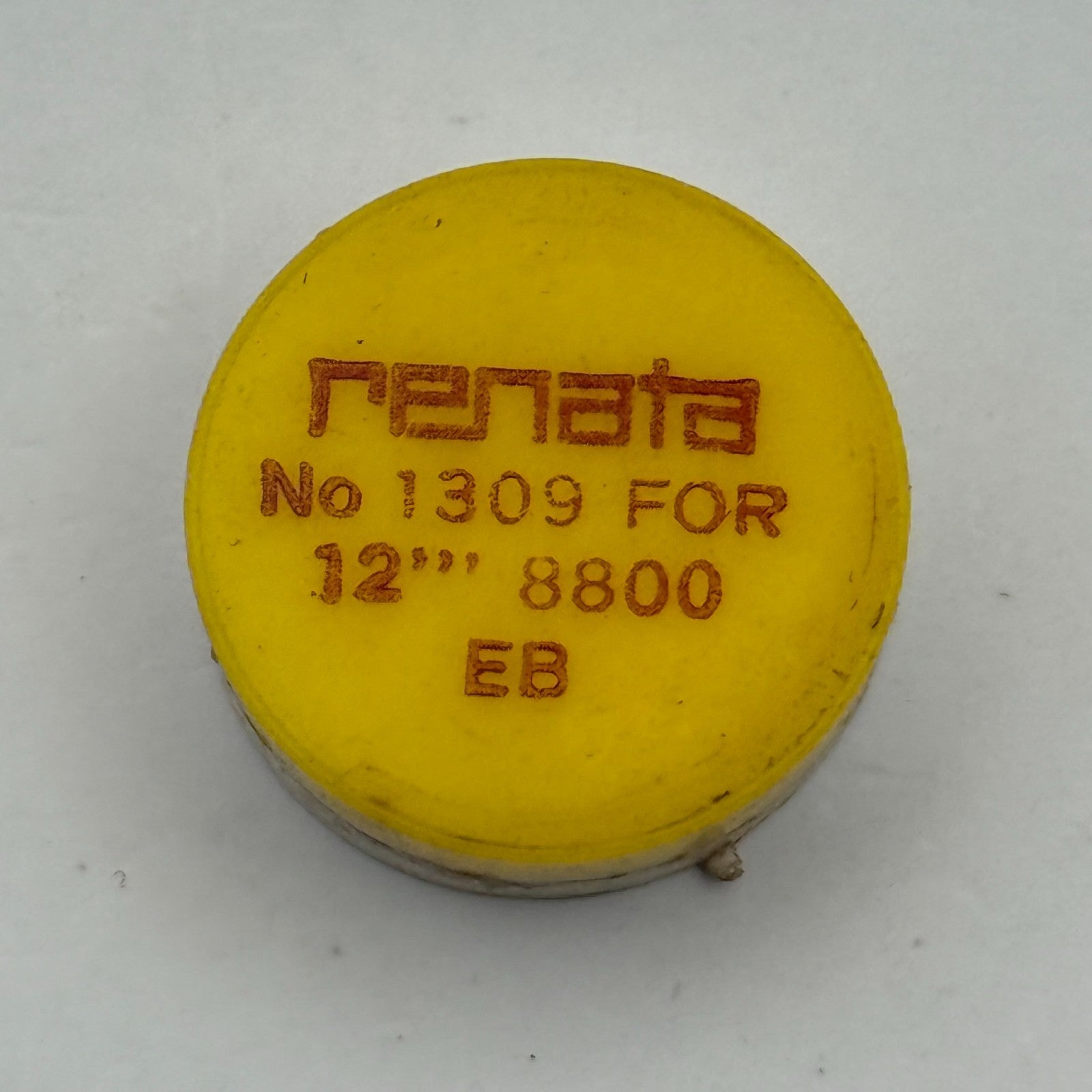 EB 8800 Balance Wheel Complete And Spring  12’’’ 1309 Watch Movement Parts NOS